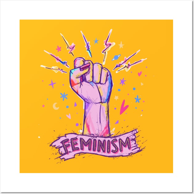 Feminism Wall Art by Mako Design 